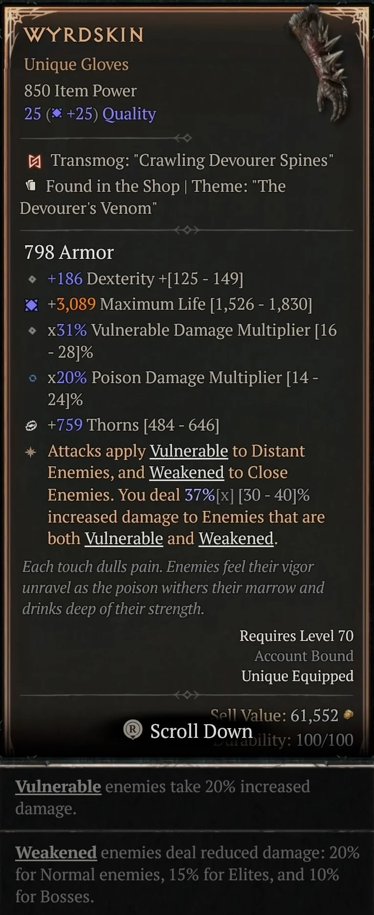 Wyrdskin screenshot